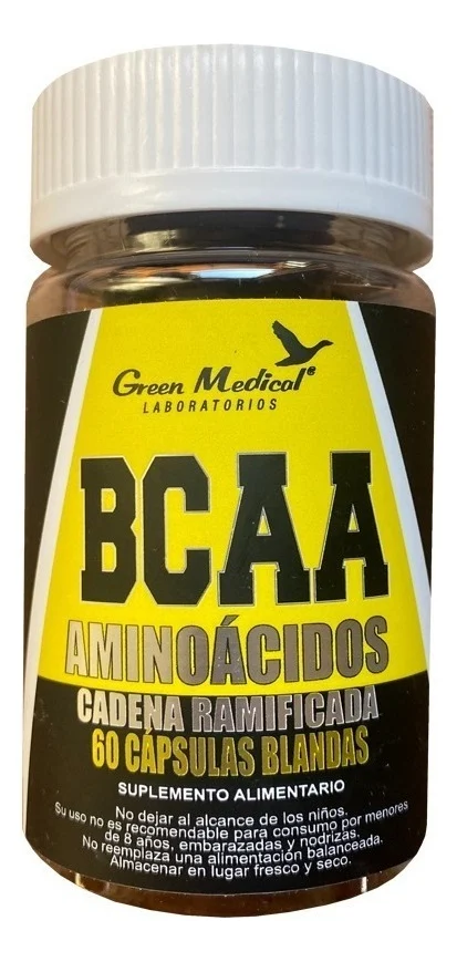 BCAA Aminoacidos x 60 cápsulas