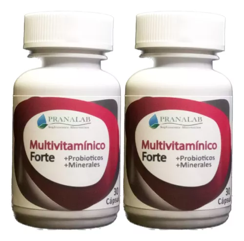 Multivitaminico forte +probioticos/minerales x 30 capsulas