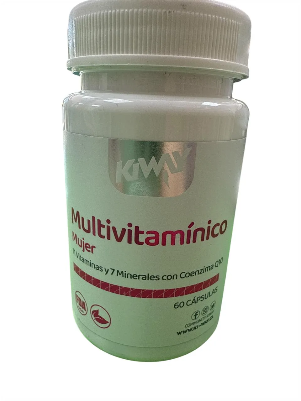Multivitaminico mujer con Q10 x 60 cápsulas