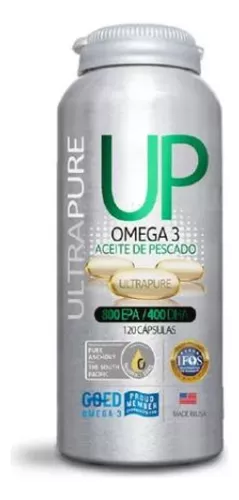 Omega 3 UP 800/400 EPA/DHA x 120 capsulas