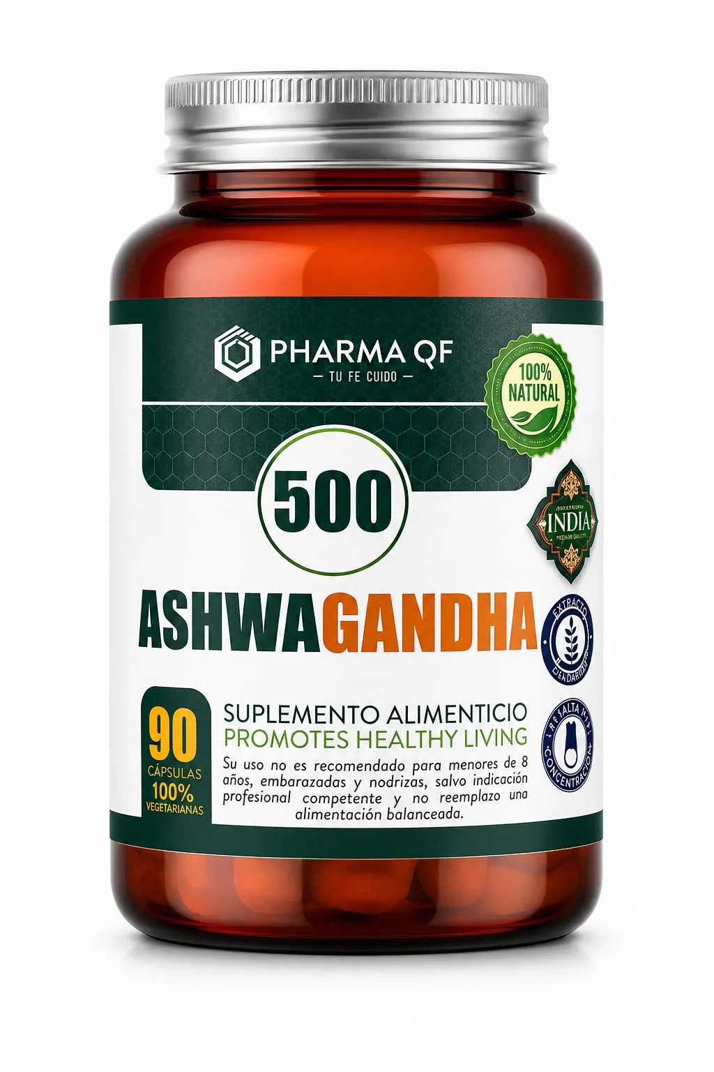 Ashwaganda 500 mg x 90 capsulas