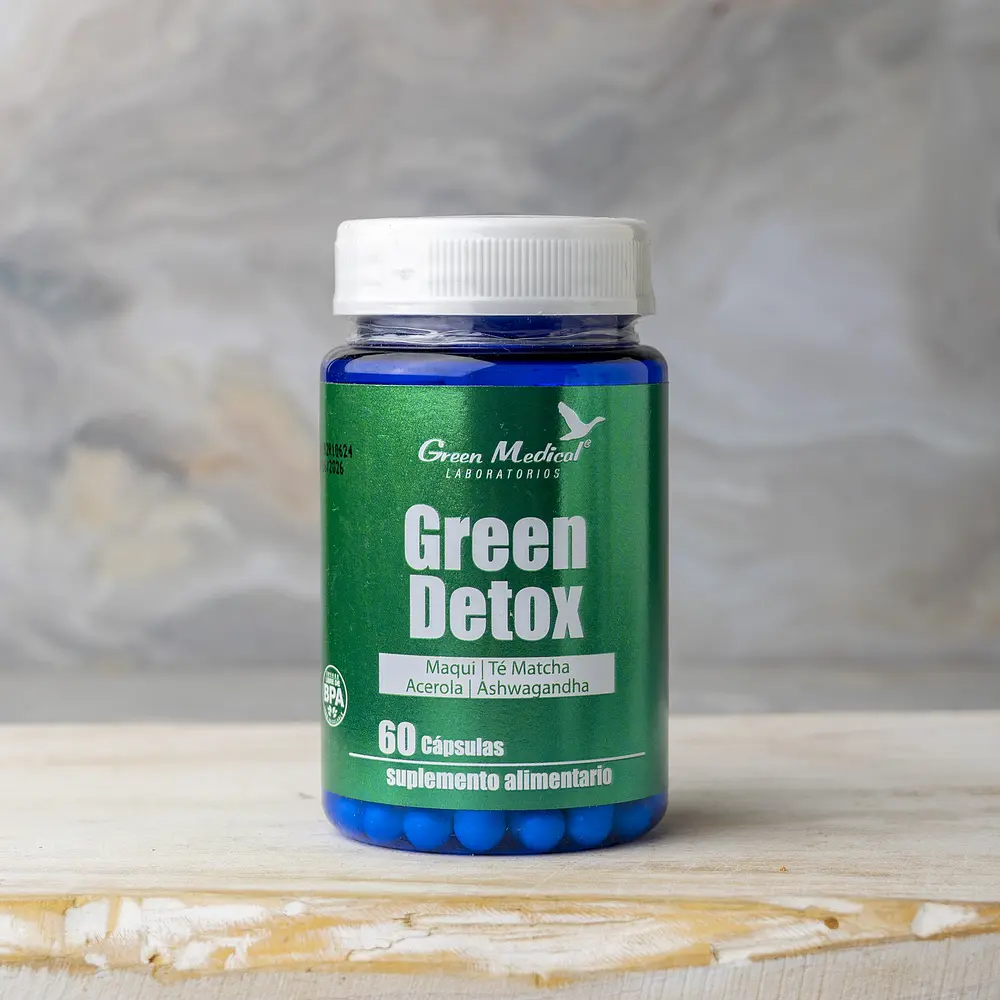 Green Detox (Maqui/Acerola/Matcha/Ashwagandha) x 60 capsulas