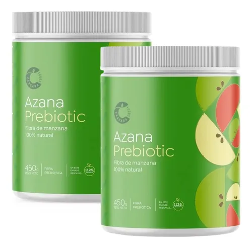 Azana fibra y prebiotico manzana polvo 450 g