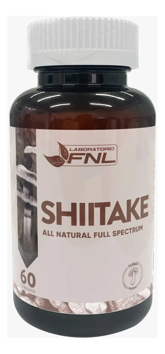 Shiitake 656 mg x 60 cápsulas FNL