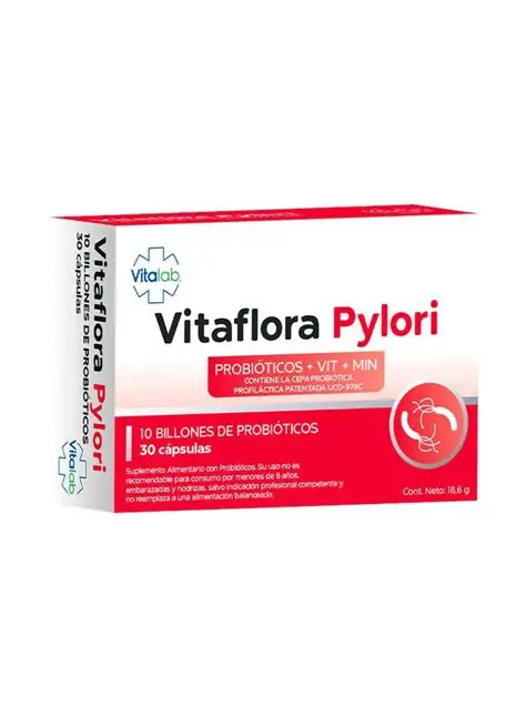 Vitaflora Pylori x 30 cápsulas