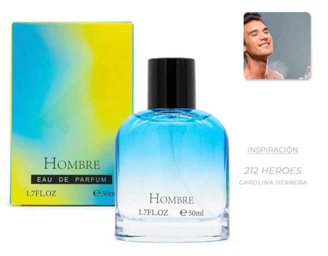 Eau da parfum 100 ml inspiración 212 CH Hombre