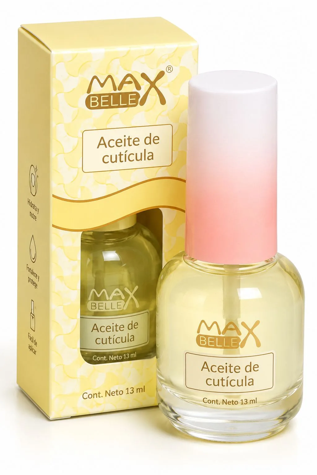 Aceite de cuticula Max Belle 12 ml