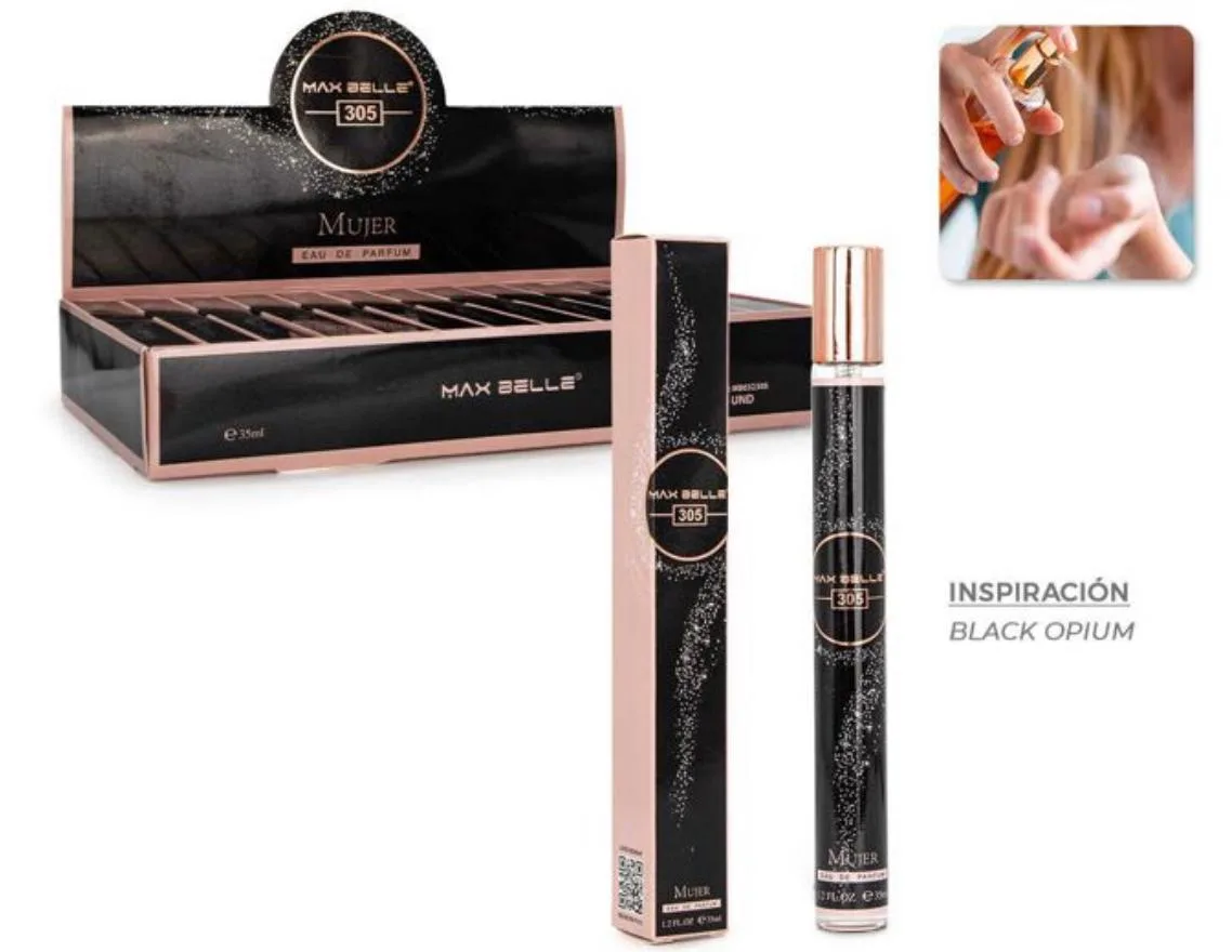 Eau de parfum 35 ML inspiración Black Opium