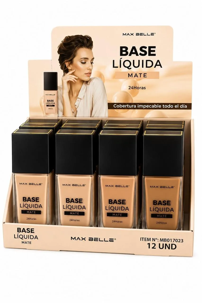Base liquida 24 hrs Maxbelle