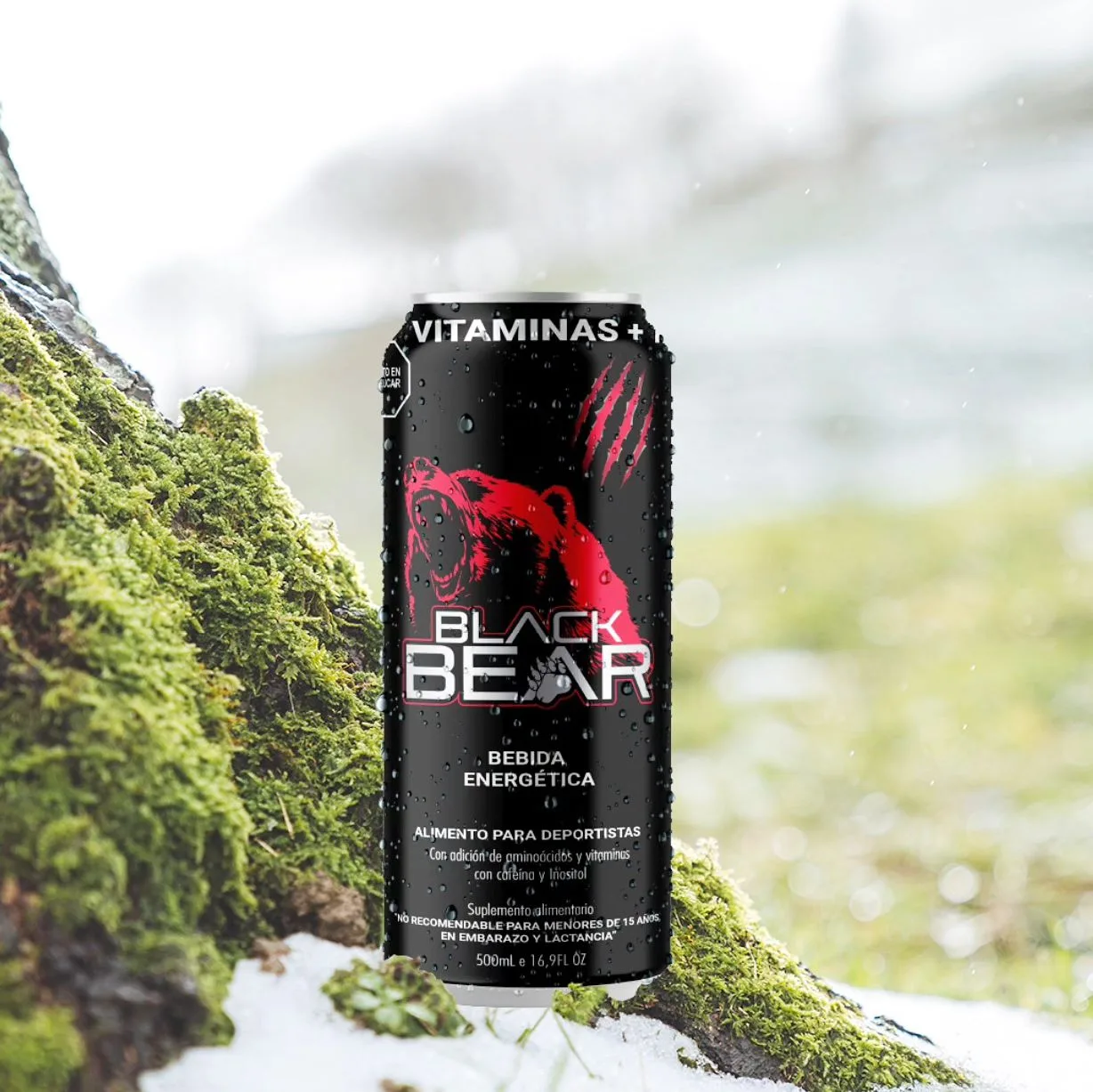 ENERGETICA BLACK BEAR 500 ML
