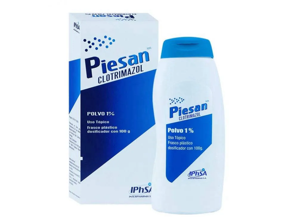 Piesan Clotrimazol 1% x 100 g Polvo