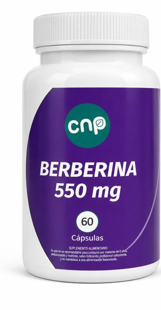 Berberina 550 mg x 60 cápsulas CNP